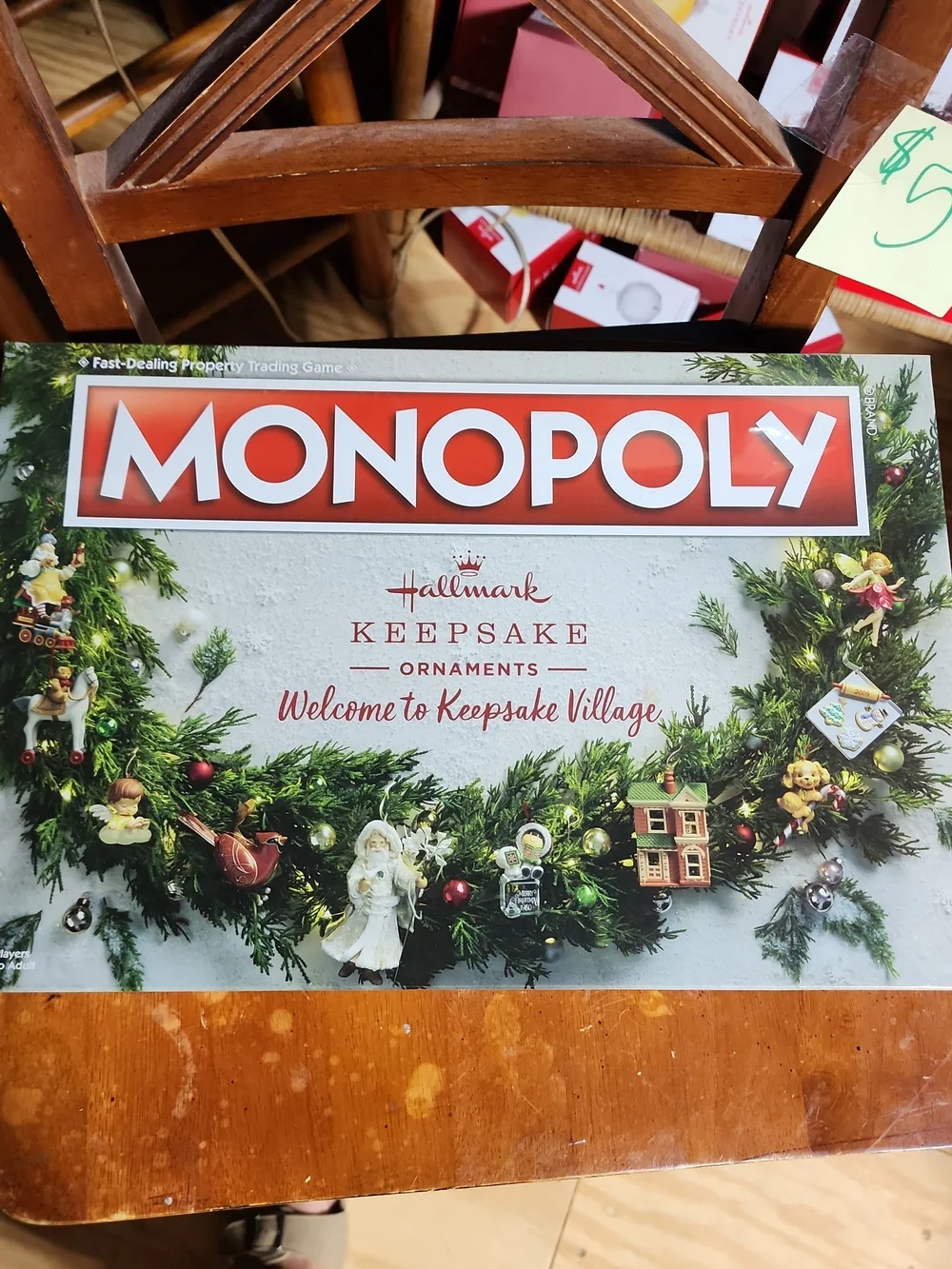 Hallmark Keepsake Monopoly Keepsake Ornaments - White & Red